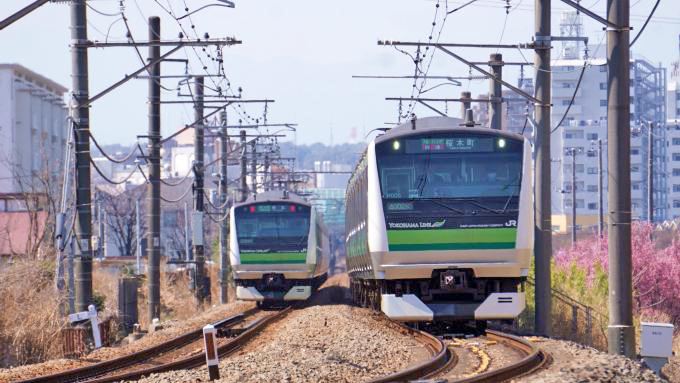 E233系電車・快速列車・普通列車、横浜線・鴨居～小机間