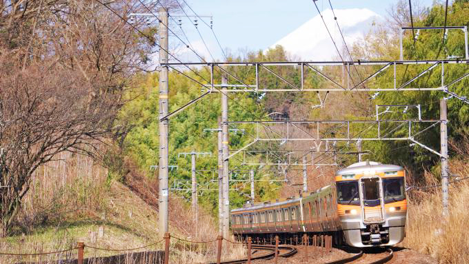 313系＋211系電車・普通列車、東海道本線・三島～函南間