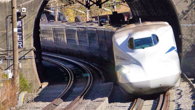 N700S新幹線電車「のぞみ」、東海道新幹線・新横浜〜小田原間