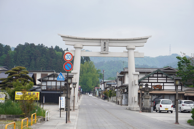 熊野大社の参道