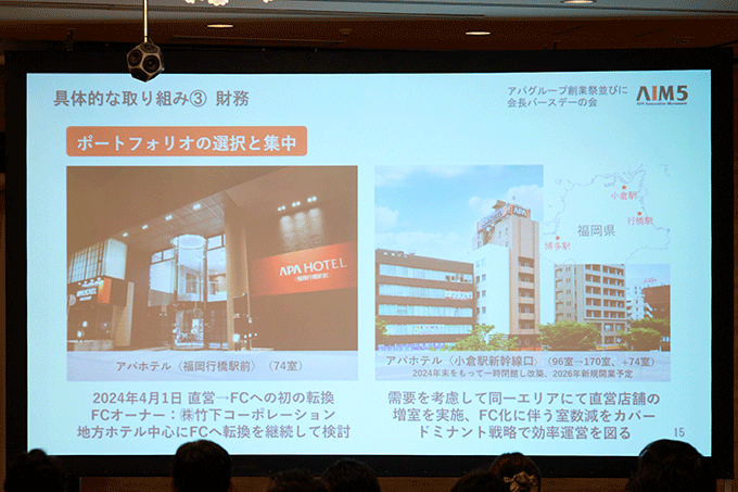 アパグループ新中期5カ年計画『AIM5』始動2年で目標達成に向け順調　元谷一志社長兼 CEO「とても幸せなこと」