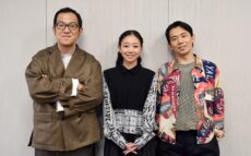 左から上田誠、藤谷理子、岡田義徳