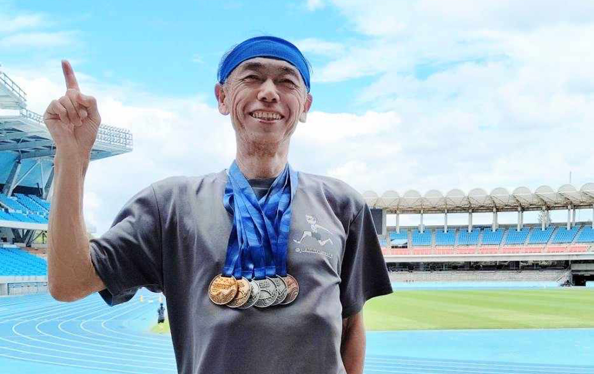 陸上競技は“人生の宝物” 76歳の挑戦「今を楽しむことで、夢が叶う