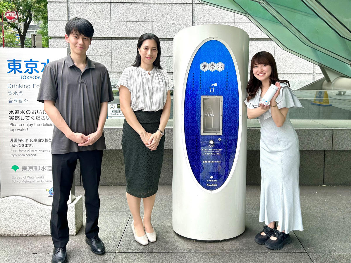 9月も油断禁物！東京都に900か所ある給水所「Tokyowater Drinking