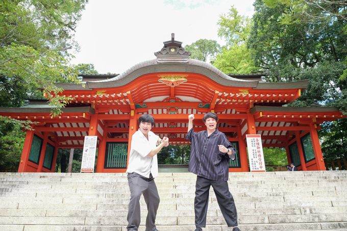 東日本最古の神社！？　日本三大神宮の1つ、千葉県香取神宮にてランパンプスが合格祈願！