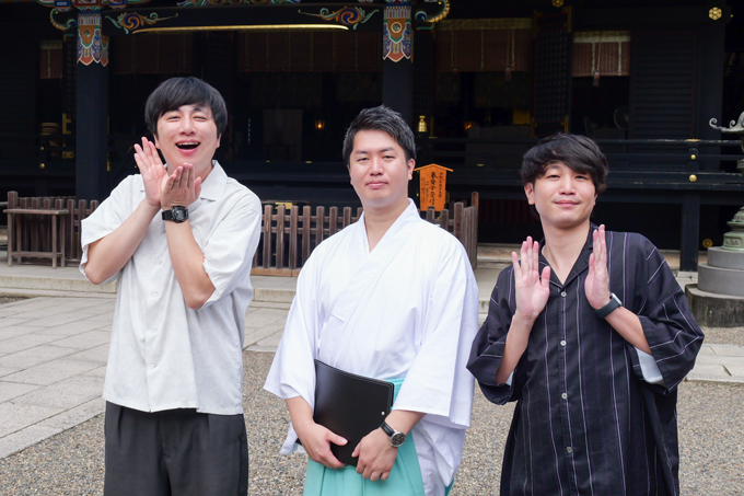 東日本最古の神社！？　日本三大神宮の1つ、千葉県香取神宮にてランパンプスが合格祈願！