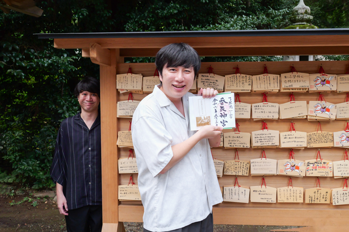 東日本最古の神社！？　日本三大神宮の1つ、千葉県香取神宮にてランパンプスが合格祈願！