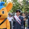 飯田浩司アナウンサーと新行市佳アナウンサーが丸の内警察署1日署長に！　「この街の安心・安全を守るため、皆さん一緒に頑張りましょう！」