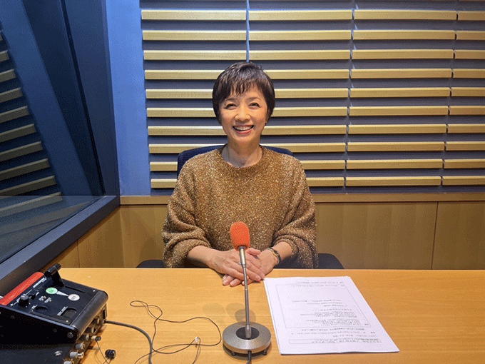 デビューから48年が経った榊原郁恵。「誰も48年続くとは思っていなかった」