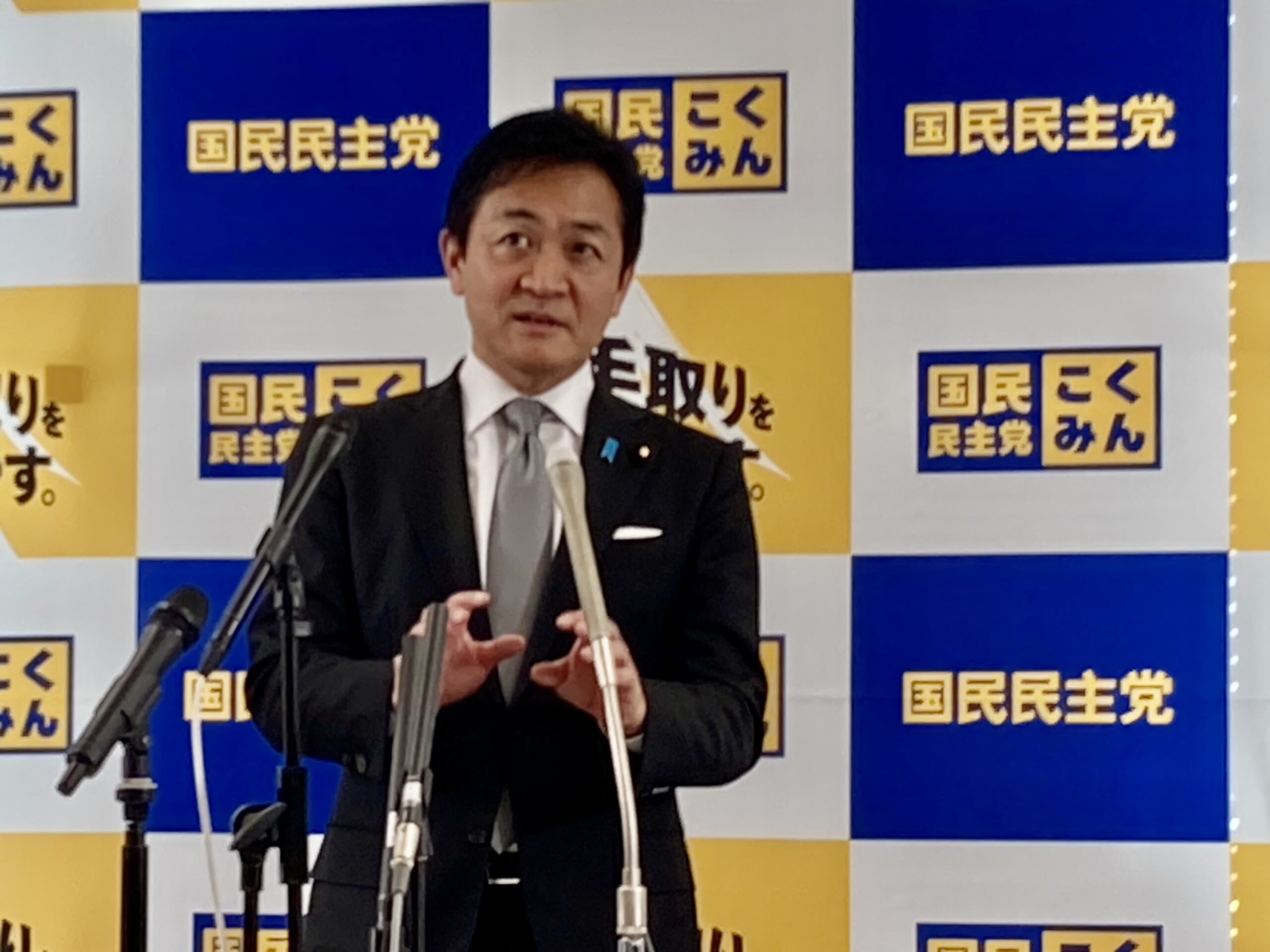 国民民主党・玉木雄一郎代表（現在、役職停止中　2024年12月3日撮影）