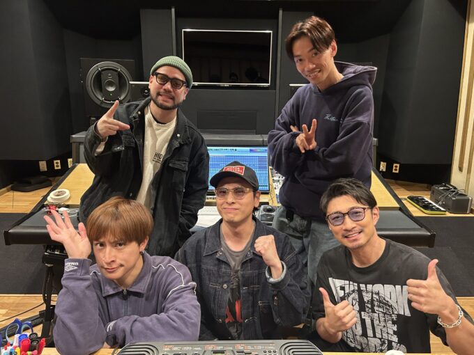 山下健二郎、MAKIDAI、ALAN SHIRAHAMA、P-CHO、JAYʼED