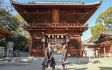 創建は2300年越え！？　縁起開運の神様を祀る、椿神社こと伊豫豆比古命神社にてランパンプスが合格祈願！