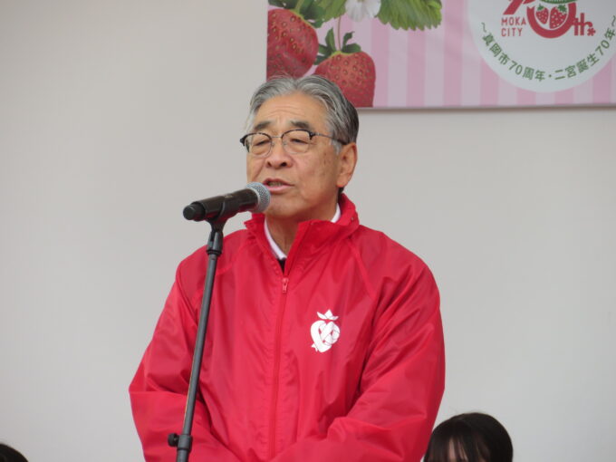 石坂真一真岡市長