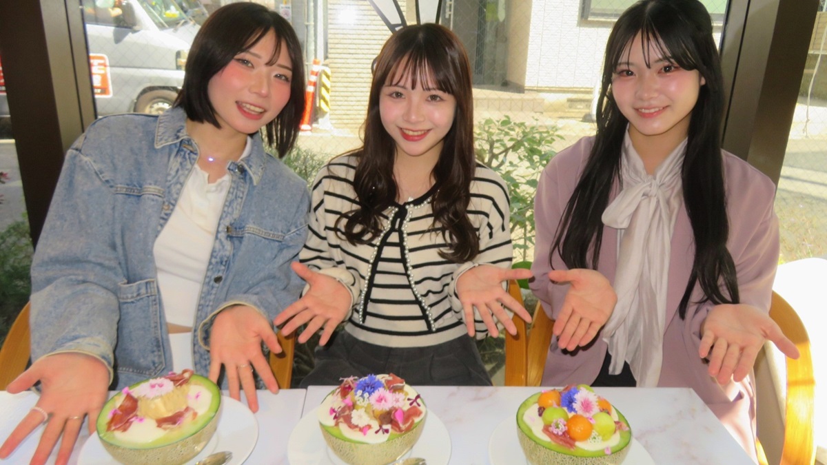 メロメロメロい♡いばらきメロンカフェ」が4日間限定で表参道に