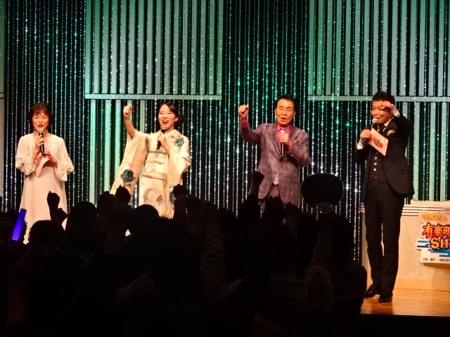 石川みゆき、梅谷心愛、五木ひろし、中山秀征