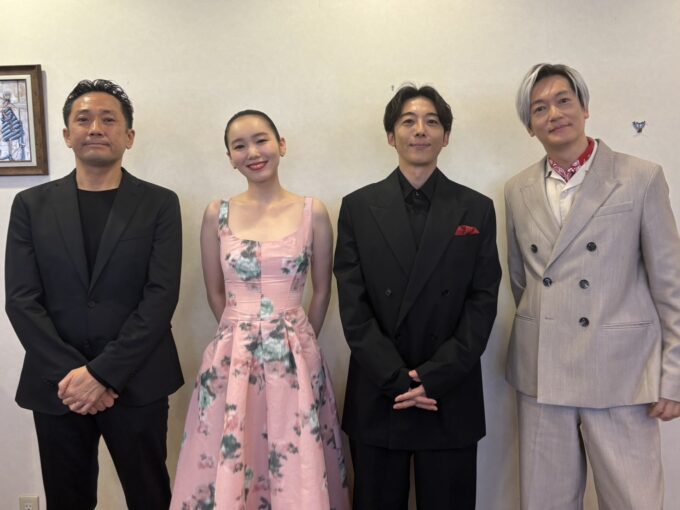 渡辺一貴監督、飯豊まりえ、高橋一生、井浦新