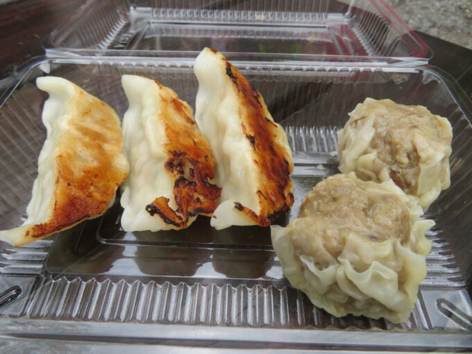 房総ジビエ餃子と房総ジビエ焼売