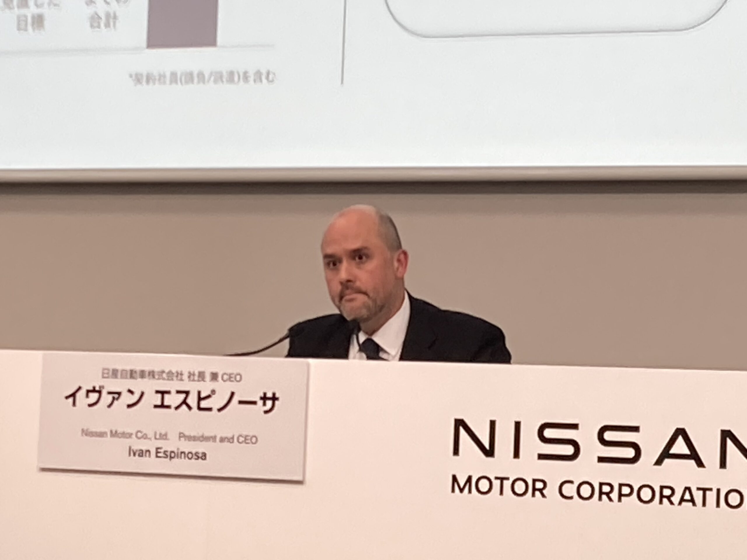 日産のイヴァン・エスピノーサ社長