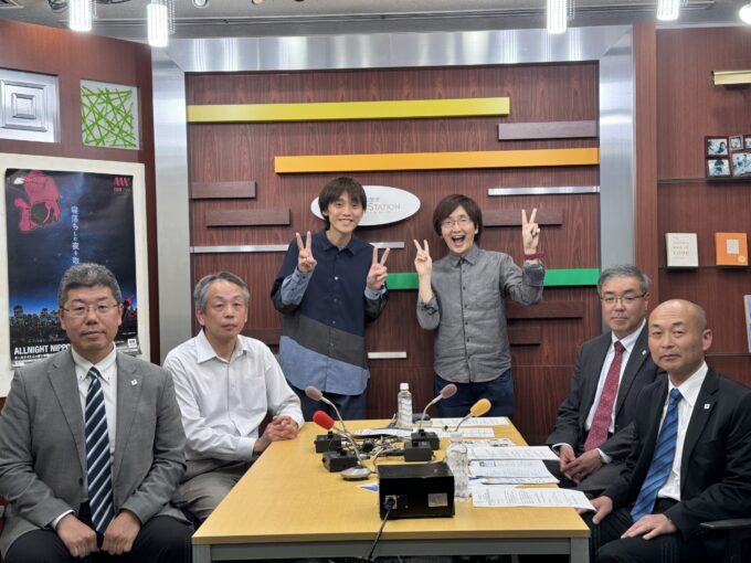 箱田照幸、白井敏之、吉田尚記、黒ラブ教授、東島智、高橋正光