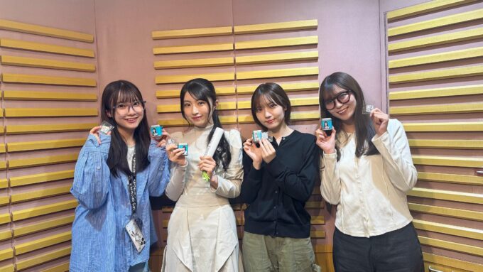 仲俣美希、朝宮日向、吉川海未、新野楓果