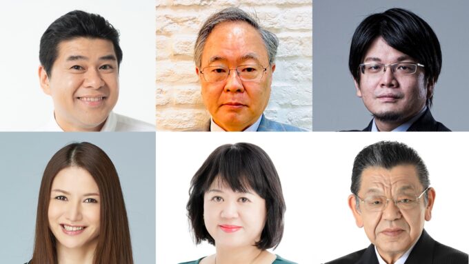 垣花正アナウンサー、髙橋洋一、森永康平、山口真由、中瀬ゆかり、須田慎一郎