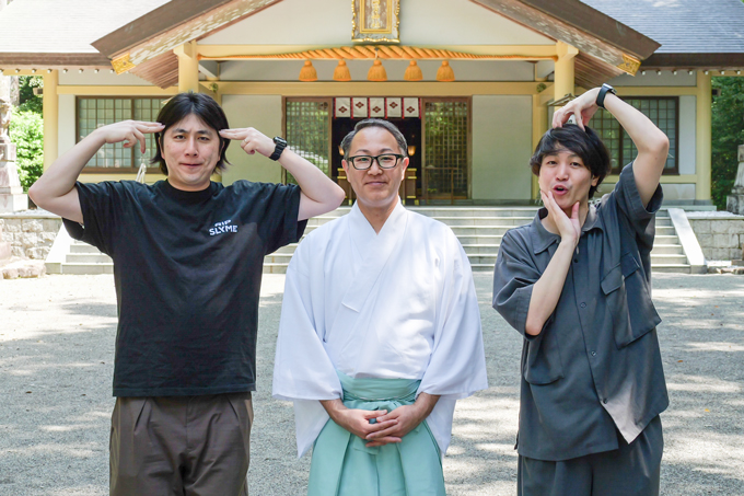 日本で唯一の頭の神様！？　世にも奇妙な由緒が伝わる、頭之宮四方神社にてランパンプスが合格祈願！