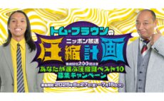 リスナー投票で選ぶ過去回ベスト10 オールナイトニッポンPODCAST トム・ブラウンのニッポン放送圧縮計画 『番組配信200回記念 あなたが選ぶ”圧縮回” ベスト10 募集キャンペーン』
