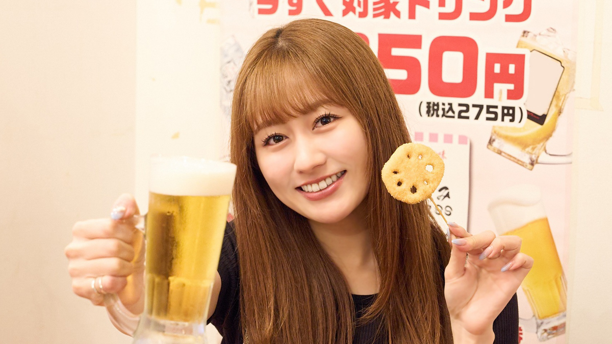 ついにあーりんの夢の企画が実現！ 串カツ田中での収録第1弾 配信開始