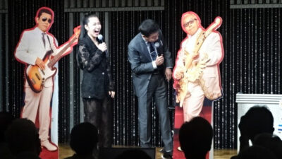 田中あいみ、所ジョージと木梨憲武を従えて新曲『NAZO』誕生!