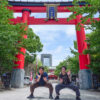 日本一の大きさを誇る御神輿！？　江戸三大祭りの一角を担う、富岡八幡宮にてランパンプスが合格祈願！