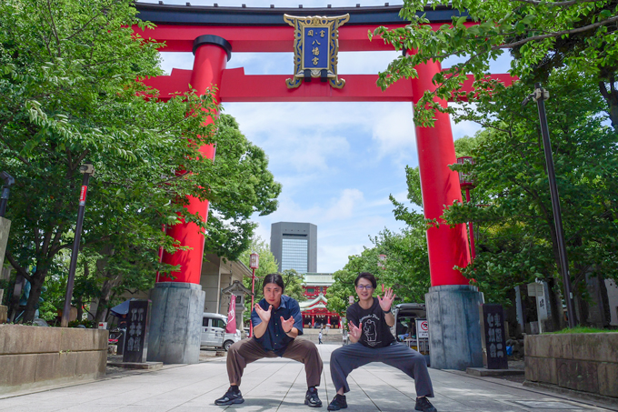 日本一の大きさを誇る御神輿！？　江戸三大祭りの一角を担う、富岡八幡宮にてランパンプスが合格祈願！
