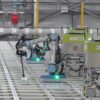 イオンネクスト、専用の物流施設で本格稼働のAIロボット初公開