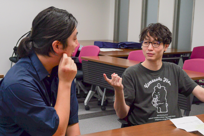 剣と拳で世の中を守る！？　小学校教員と警察官を目指す、国士舘大学の学生にランパンプスがインタビュー！