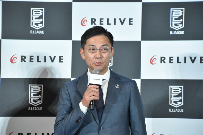 B.LEAGUEチェアマン・島田慎二氏