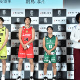 （左から）新沼康生選手、佐藤卓磨選手、大橋大空選手、副島淳
