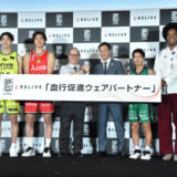 （左から）新沼康生選手、佐藤卓磨選手、佐々木貴史氏、島田慎二氏、大橋大空選手、副島淳