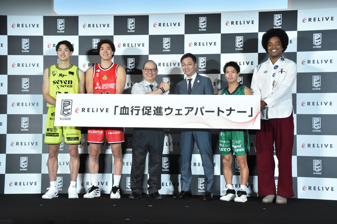 （左から）新沼康生選手、佐藤卓磨選手、佐々木貴史氏、島田慎二氏、大橋大空選手、副島淳さん
