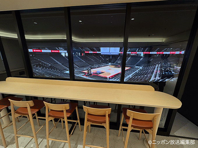 スポーツを「見る」&ホスピタリティを意識したアリーナ「TOYOTA ARENA TOKYO」が施設を公開