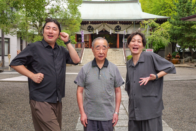 スポーツ振興の神様！？　オリンピック金メダリストも通う、亀戸香取神社にてランパンプスが合格祈願！