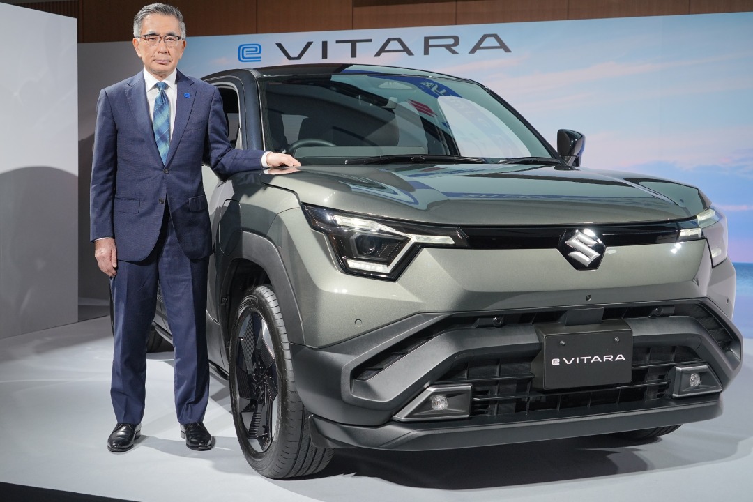スズキ初のEV「eビターラ」(スズキ メディアサイトから)