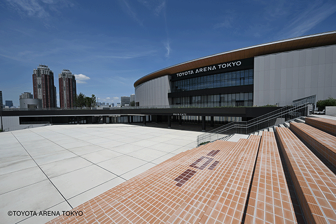 スポーツを「見る」&ホスピタリティを意識したアリーナ「TOYOTA ARENA TOKYO」が施設を公開