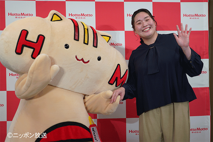 やり投げ・北口榛花選手もボリュームに驚き! HottoMotto10月の新商品発表会