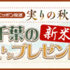 ニッポン放送リスナー大感謝企画　実りの秋！千葉の新米「プレミアムふさこがね」合計1トンを200名にプレゼント！