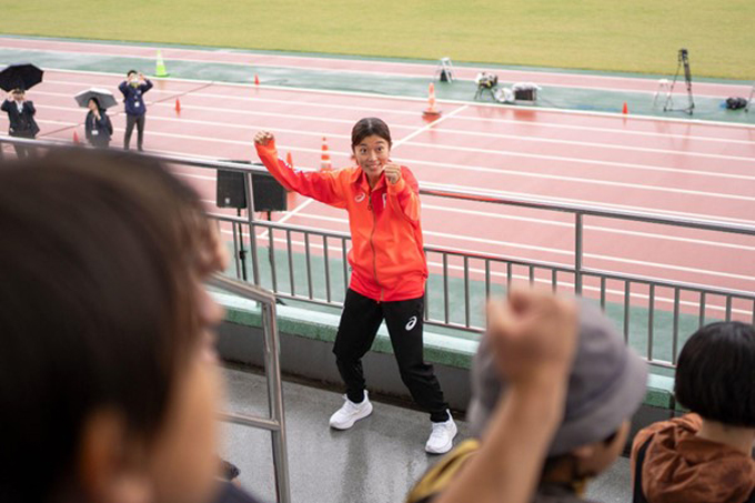 岡田海緒選手