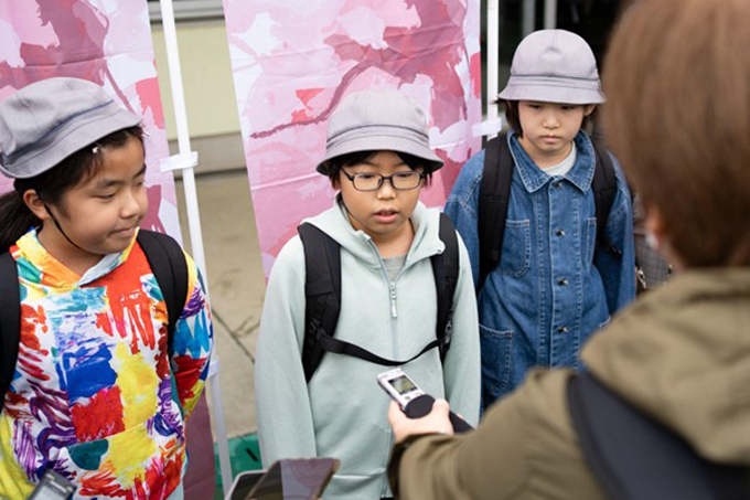 八潮学園の児童たち