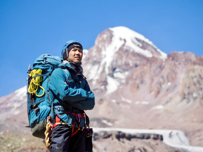 七大陸最高峰を目指す冒険家の市川高詩さん(Photo by 平たかゆき)