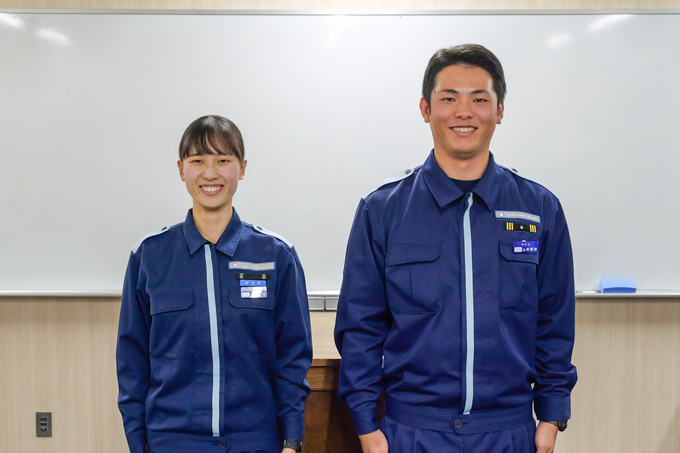 日本の海を守る！　『海猿』に憧れた二人の海上保安大学校の学生にランパンプスがインタビュー！