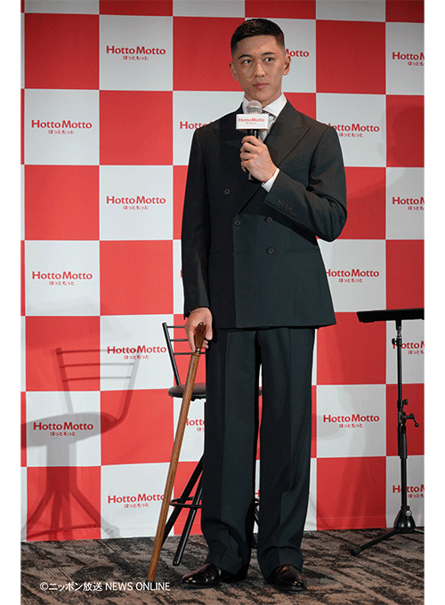 「来年は無敗で年間グランドスラムを・・」車いすテニス・小田凱人選手が、HottoMottoの12月新商品発表会で語る