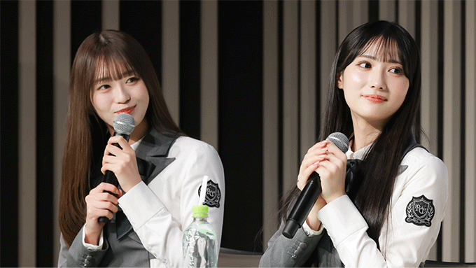 Rain Treeの佐藤莉華と新野楓果が公開収録に登場!格闘技とバスケで鍛えたアスリート系アイドル!?