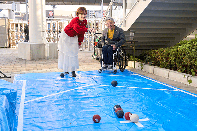 『Road to Dream パラアスリート』公開収録イベント開催　体験会ブースでは子どもたちがボッチャを楽しむ